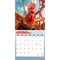 Flew the Coop | 2026 12 x 24 Inch (Hanging) Monthly Square Wall Calendar | Plastic-Free | BrownTrout | Funny Humor Chickens